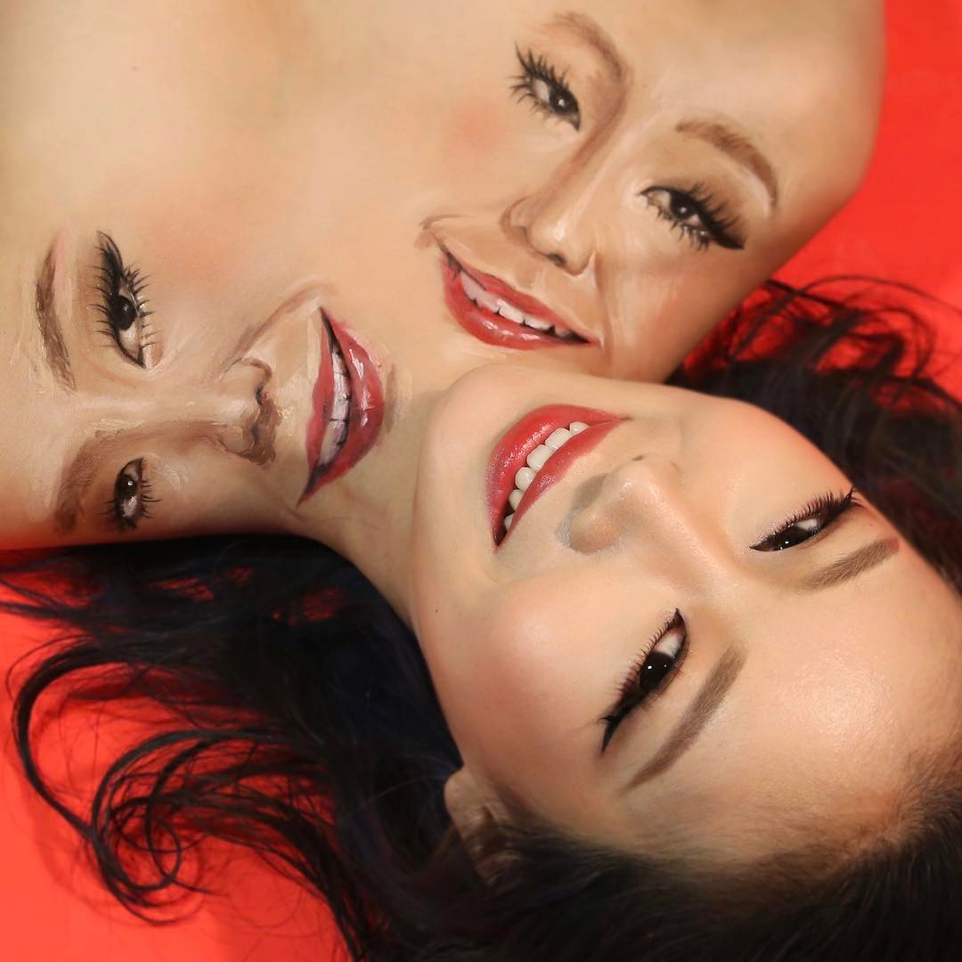 Фотография: Прекрасные химеры: визажист из Кореи взрывает мозг оптическими иллюзиями макияжа №24 - BigPicture.ru