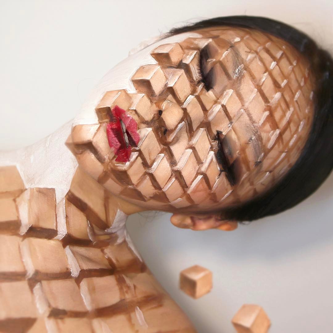 Фотография: Прекрасные химеры: визажист из Кореи взрывает мозг оптическими иллюзиями макияжа №30 - BigPicture.ru