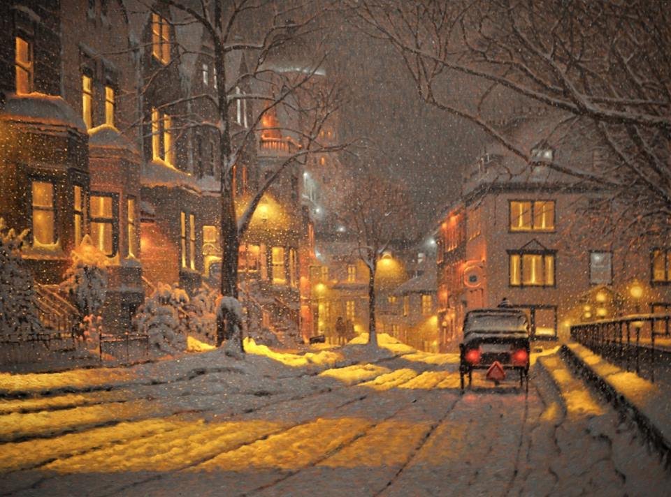 Фотография: 16 уютных снежных картин, которые дарят тепло №11 - BigPicture.ru