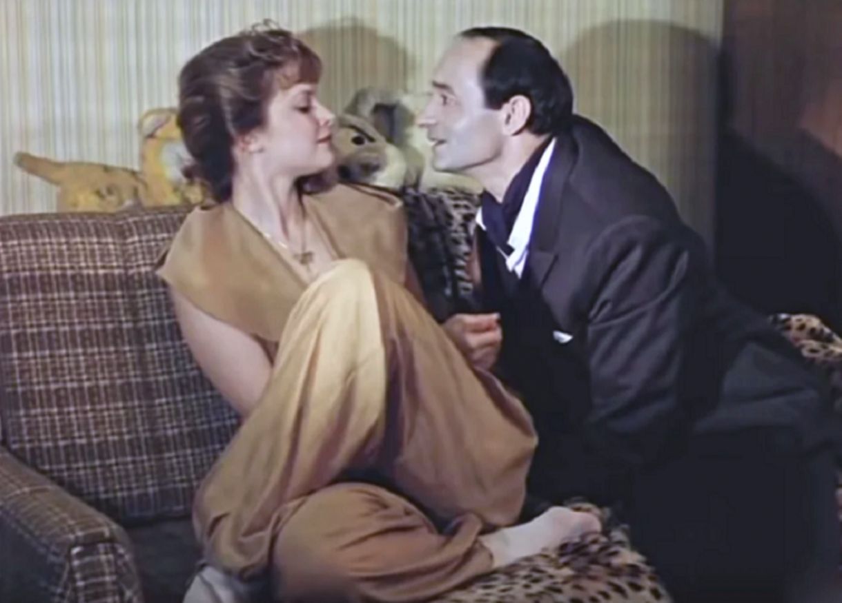 Кадр со съемок с Валентином Гафтом и Александрой Яковлевой из фильма