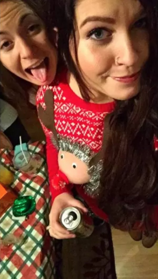 mammary christmas from these reindeer boobs 25 Домострой