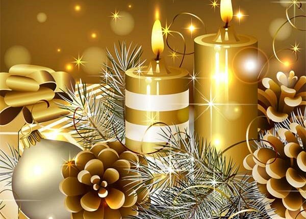 Креативные поздравления: открытки на Новый год