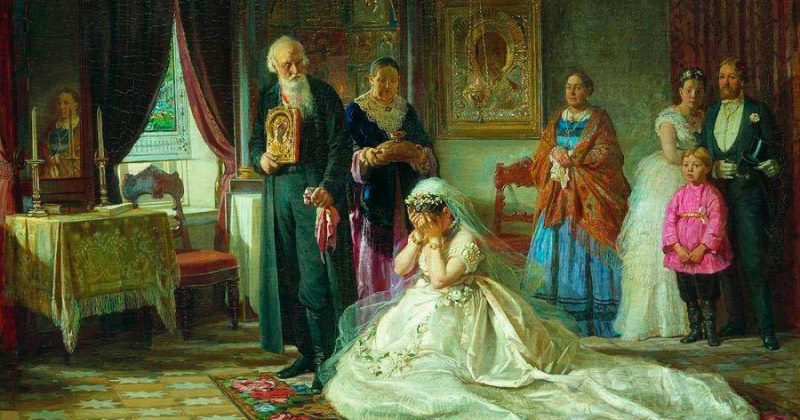 Фотография: Особенности национального брака: несколько фактов о свадебных обычаях на Руси №1 - BigPicture.ru