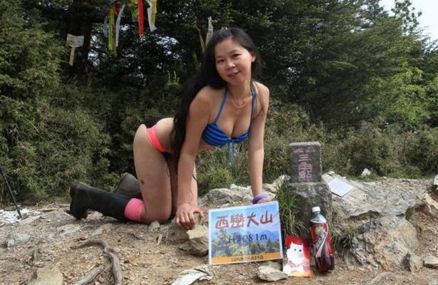Фотография: Увлечение китаянки пляжным альпинизмом привело к трагедии №2 - BigPicture.ru