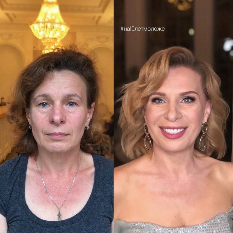 Фотография: Когда макияж и прическа действительно творят чудеса: 20 удивительных преображений №20 - BigPicture.ru