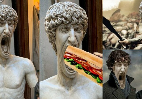 Повод для мема: кричащая статуя в Италии взорвала интернет