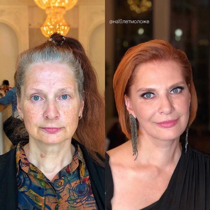Фотография: Когда макияж и прическа действительно творят чудеса: 20 удивительных преображений №21 - BigPicture.ru
