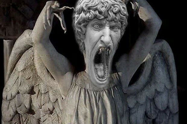 Фотография: Повод для мема: кричащая статуя в Италии взорвала интернет №14 - BigPicture.ru
