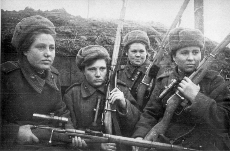 Фотография: 5 самых результативных советских женщин-снайперов ВОВ №7 - BigPicture.ru