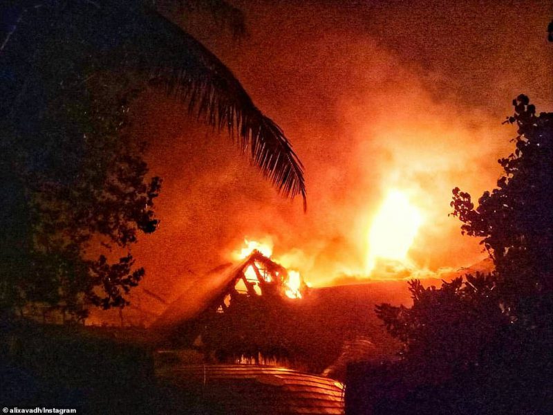 Фотография: Ад посреди рая: как шикарный отель на Мальдивах превратился в огненную ловушку для отдыхающих №2 - BigPicture.ru