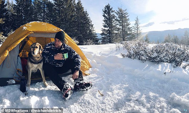 Фотография: Друга в горы бери, рискни: заядлый путешественник и его верный пес в поисках приключений №7 - BigPicture.ru
