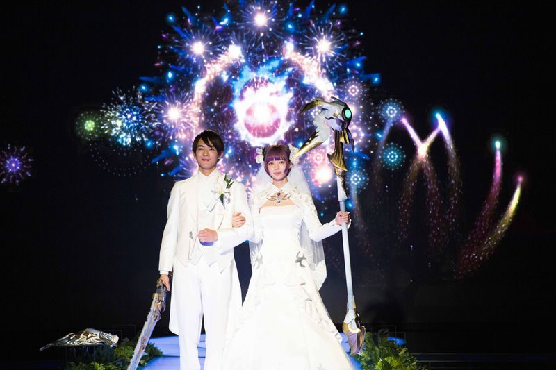 Фотография: Компания-разработчик видео игр Square Enix организует свадьбы в стиле Final Fantasy 14 за 2 миллиона рублей №2 - BigPicture.ru