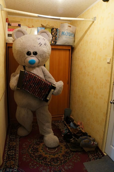 Фотография: Как сдать квартиру с душой и изюминкой: мишка презентует берлогу №8 - BigPicture.ru