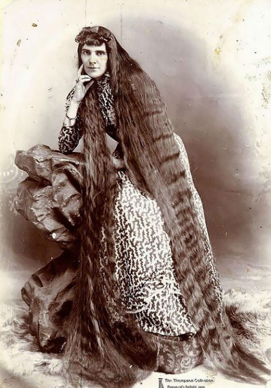 Фотография: Волосы длиною в жизнь: красавицы Викторианской эпохи, которые никогда не стриглись №17 - BigPicture.ru