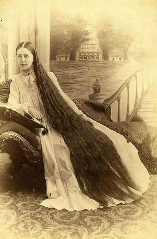 Фотография: Волосы длиною в жизнь: красавицы Викторианской эпохи, которые никогда не стриглись №18 - BigPicture.ru