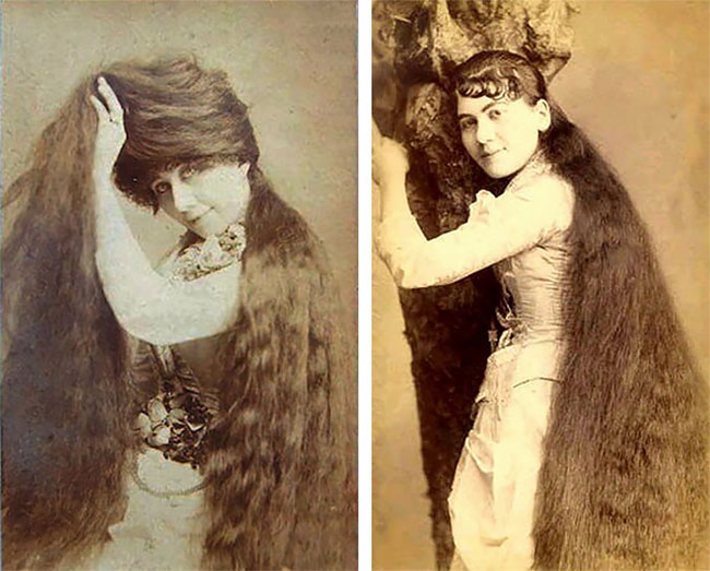 Фотография: Волосы длиною в жизнь: красавицы Викторианской эпохи, которые никогда не стриглись №2 - BigPicture.ru