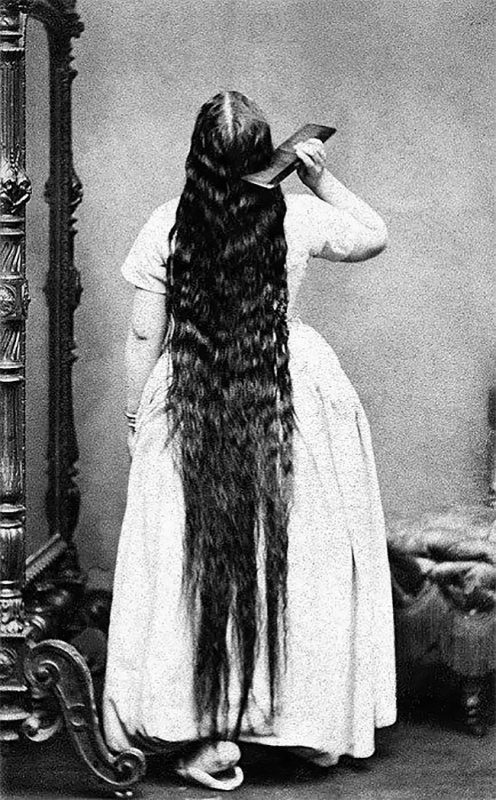 Фотография: Волосы длиною в жизнь: красавицы Викторианской эпохи, которые никогда не стриглись №30 - BigPicture.ru