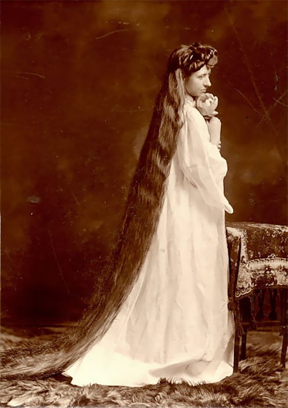 Фотография: Волосы длиною в жизнь: красавицы Викторианской эпохи, которые никогда не стриглись №36 - BigPicture.ru