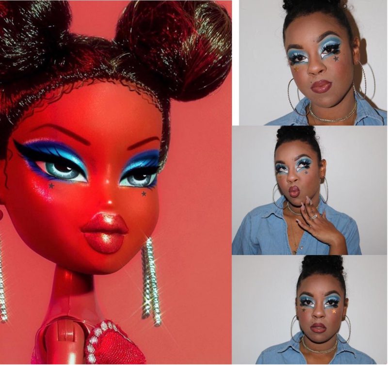 Фотография: Кукольное личико: пользователи соцсетей делают макияж, как у кукол Bratz №11 - BigPicture.ru