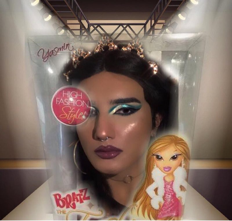 Фотография: Кукольное личико: пользователи соцсетей делают макияж, как у кукол Bratz №15 - BigPicture.ru