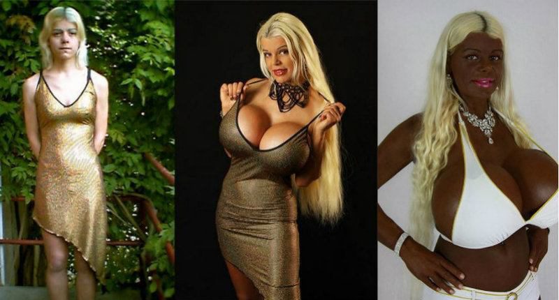 Фотография: Ударенная солнцем: модель-блондинка из Германии стала темнокожей и хочет перебраться в Африку №1 - BigPicture.ru