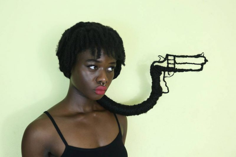 Фотография: Коса-краса: африканская художница создает удивительные скульптуры из собственных волос №3 - BigPicture.ru