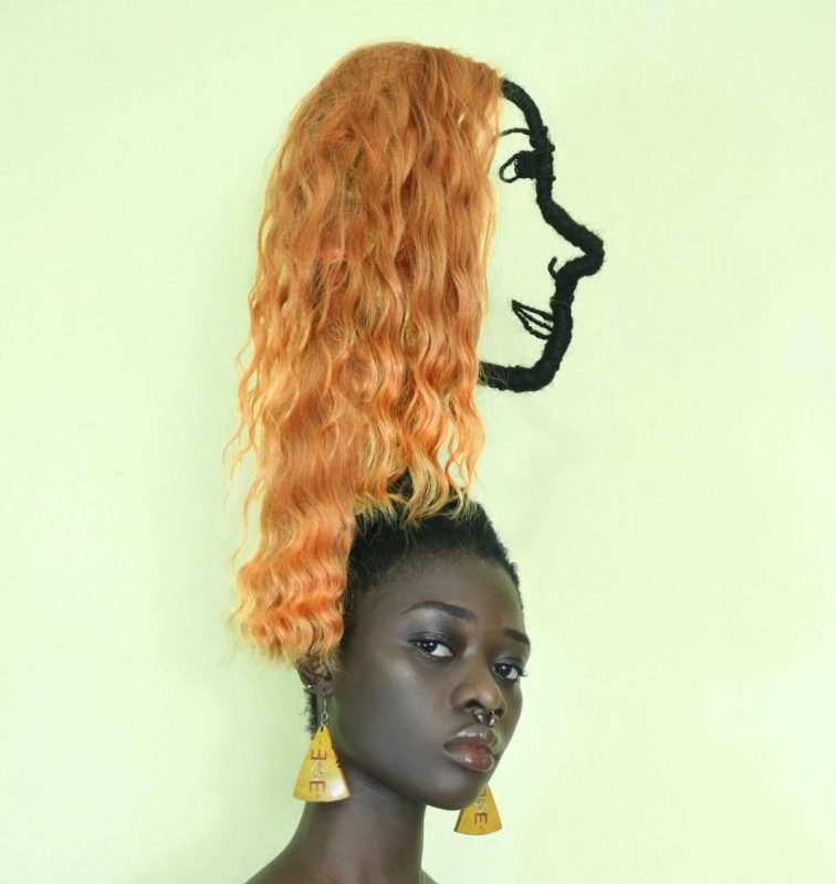 Фотография: Коса-краса: африканская художница создает удивительные скульптуры из собственных волос №9 - BigPicture.ru