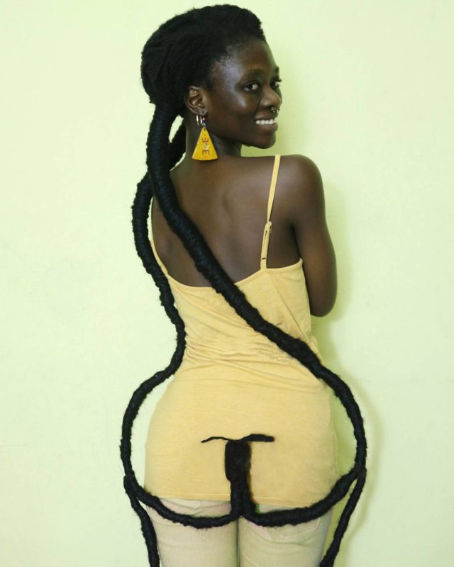Фотография: Коса-краса: африканская художница создает удивительные скульптуры из собственных волос №13 - BigPicture.ru