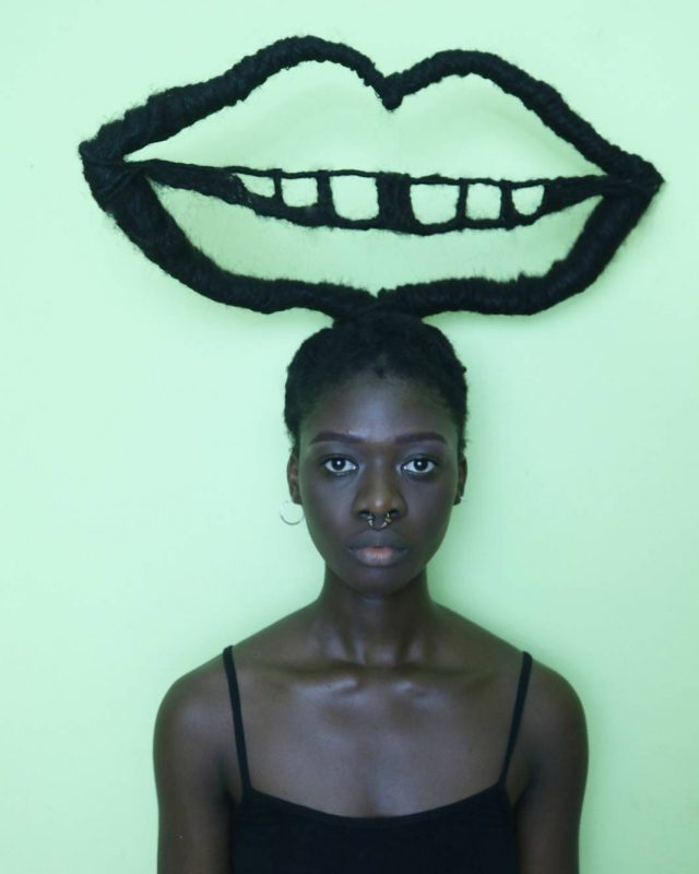 Фотография: Коса-краса: африканская художница создает удивительные скульптуры из собственных волос №16 - BigPicture.ru