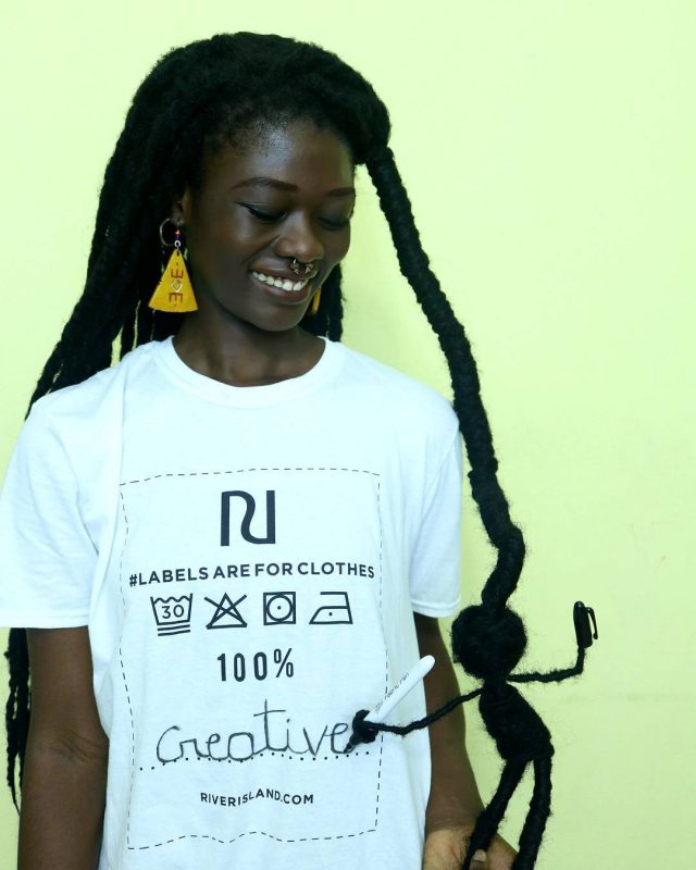 Фотография: Коса-краса: африканская художница создает удивительные скульптуры из собственных волос №17 - BigPicture.ru
