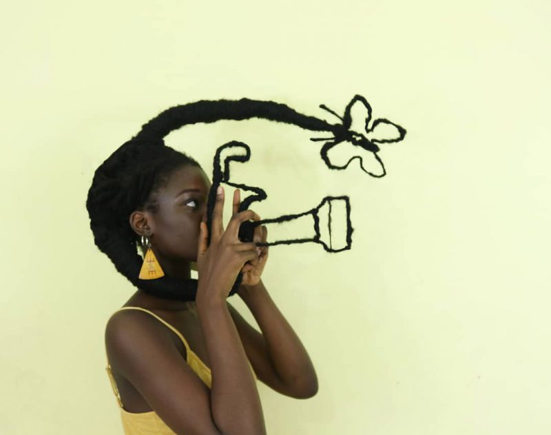 Фотография: Коса-краса: африканская художница создает удивительные скульптуры из собственных волос №27 - BigPicture.ru