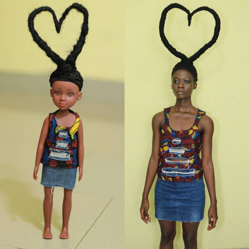 Фотография: Коса-краса: африканская художница создает удивительные скульптуры из собственных волос №40 - BigPicture.ru