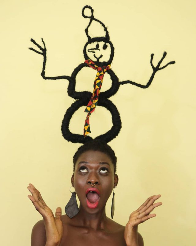 Фотография: Коса-краса: африканская художница создает удивительные скульптуры из собственных волос №41 - BigPicture.ru