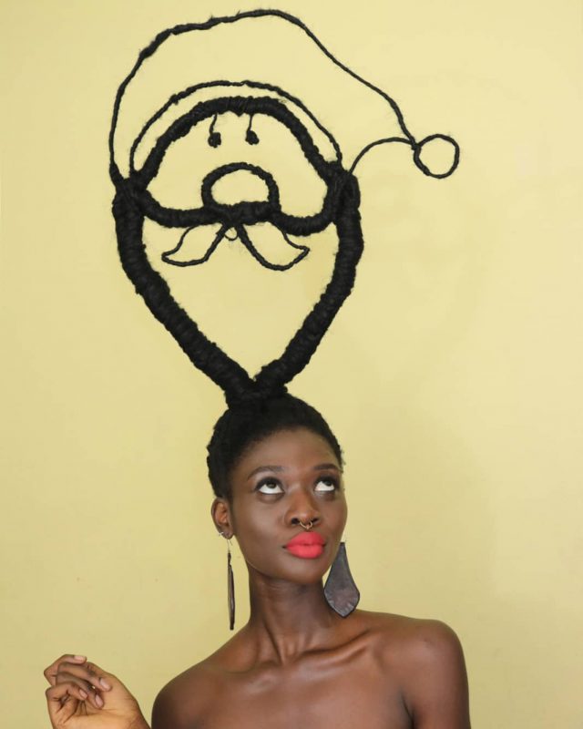 Фотография: Коса-краса: африканская художница создает удивительные скульптуры из собственных волос №42 - BigPicture.ru