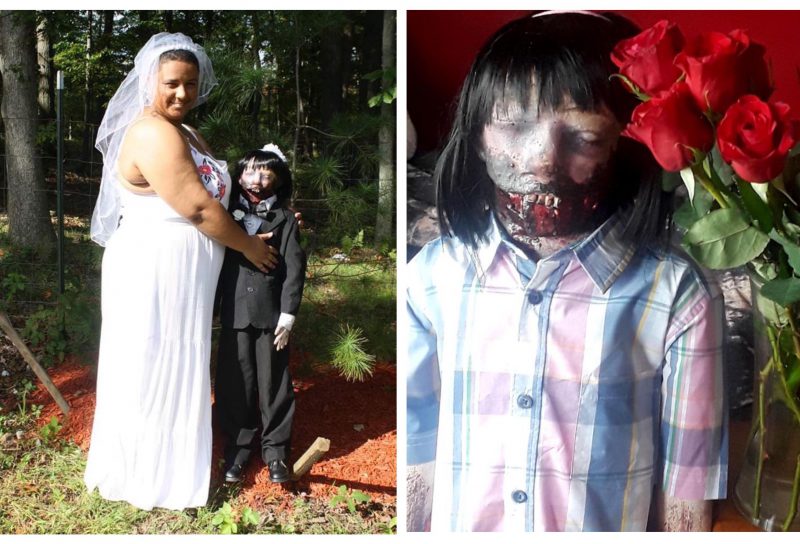 Фотография: Любовь до смерти: 21-летняя женщина, которая вышла замуж за зомби, хвастается счастливой семейной жизнью №1 - BigPicture.ru