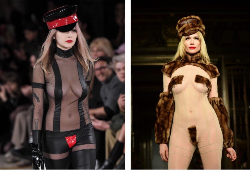 Фотография: Лоскуток - на лобок: откровенная коллекция Пэм Хогг взорвала Лондонскую неделю моды №1 - BigPicture.ru