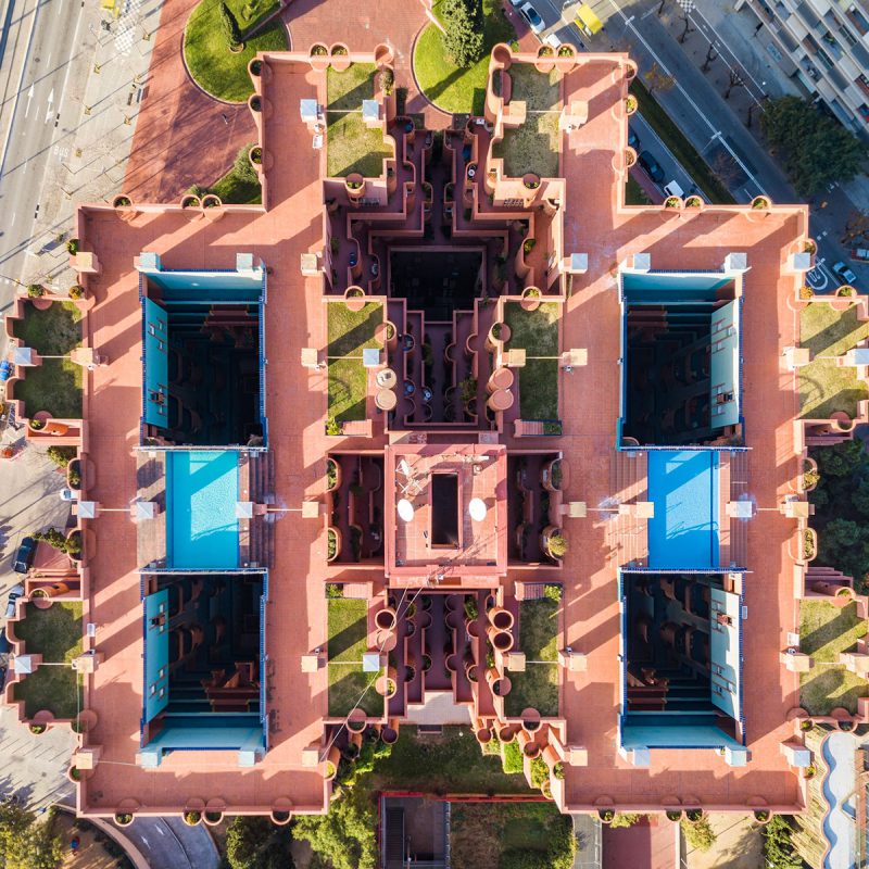 Фотография: Город баланса и симметрии: Барселона с высоты птичьего полета №5 - BigPicture.ru
