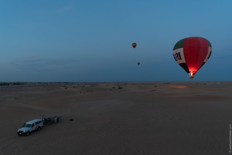Фотография: Полет на воздушном шаре над пустыней Руб-эль-Хали №6 - BigPicture.ru