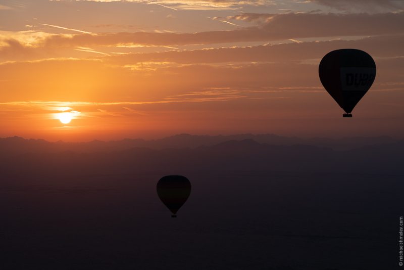 Фотография: Полет на воздушном шаре над пустыней Руб-эль-Хали №11 - BigPicture.ru