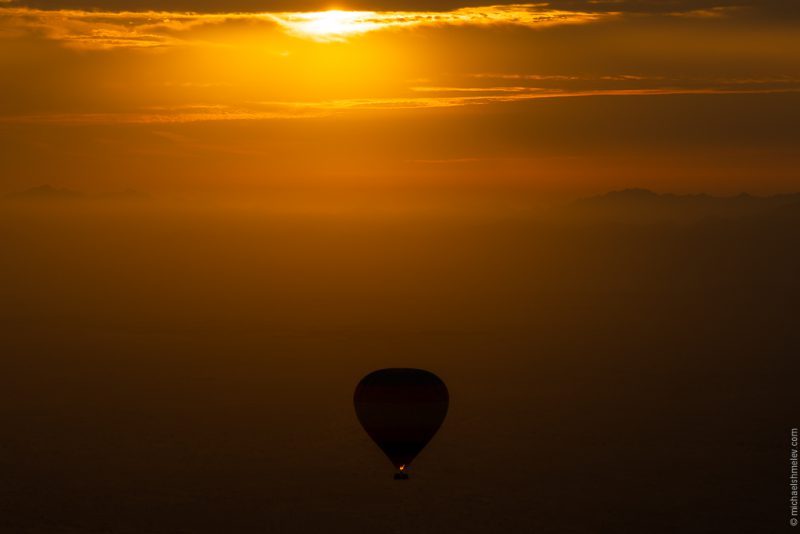 Фотография: Полет на воздушном шаре над пустыней Руб-эль-Хали №15 - BigPicture.ru