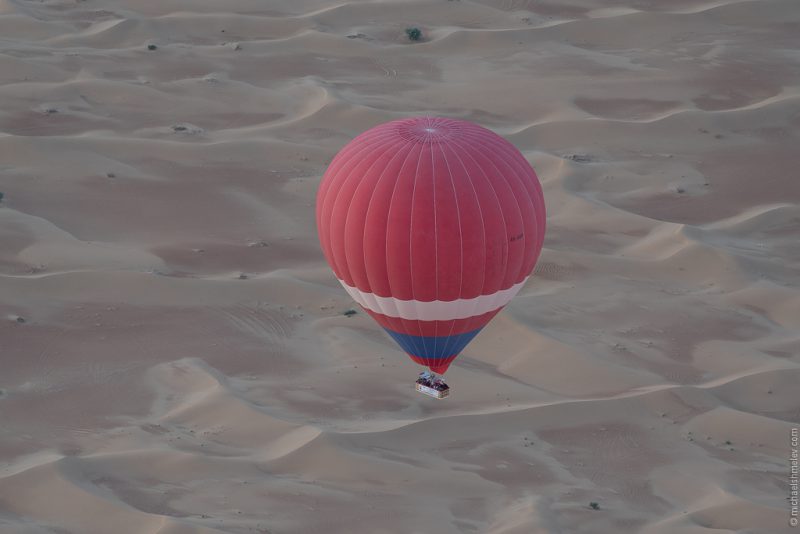 Фотография: Полет на воздушном шаре над пустыней Руб-эль-Хали №19 - BigPicture.ru