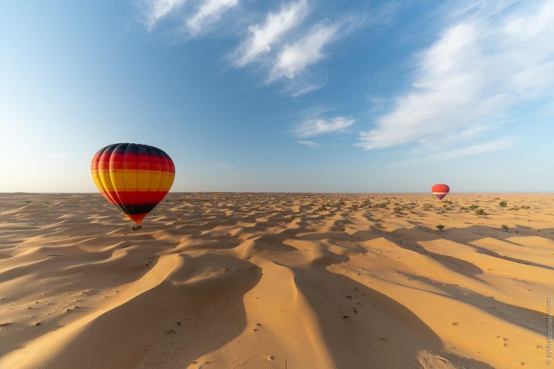 Фотография: Полет на воздушном шаре над пустыней Руб-эль-Хали №22 - BigPicture.ru