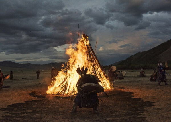 «Небесный караван»: в Бурятии шаманы сожгли 5 верблюдов на благо России