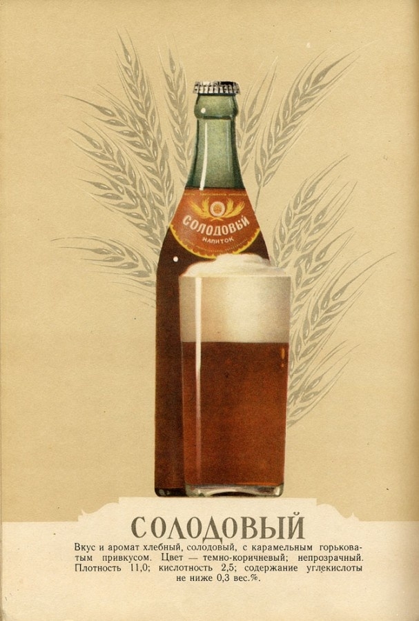 Фотография: Пиво, брага, мед: ассортимент в советском пивном каталоге 1950-х годов №20 - BigPicture.ru