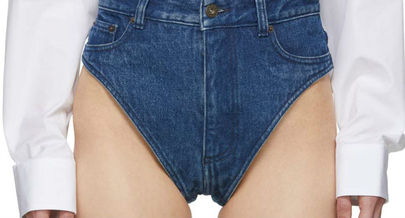 Фотография: Французский бренд продает джинсовые трусы за 340 долларов №1 - BigPicture.ru