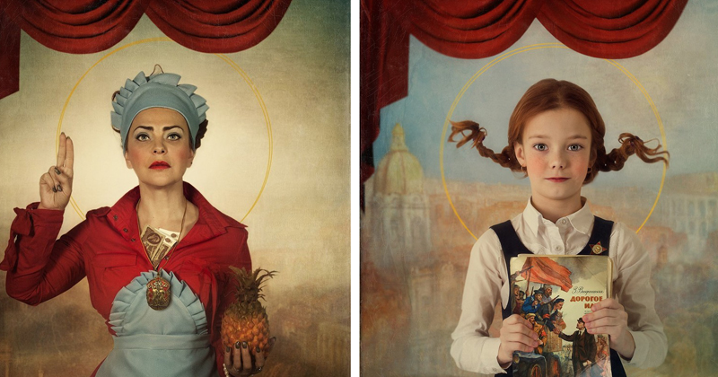 Святые из «совка» от казахской фотохудожницы, принесли ей победу в Париже