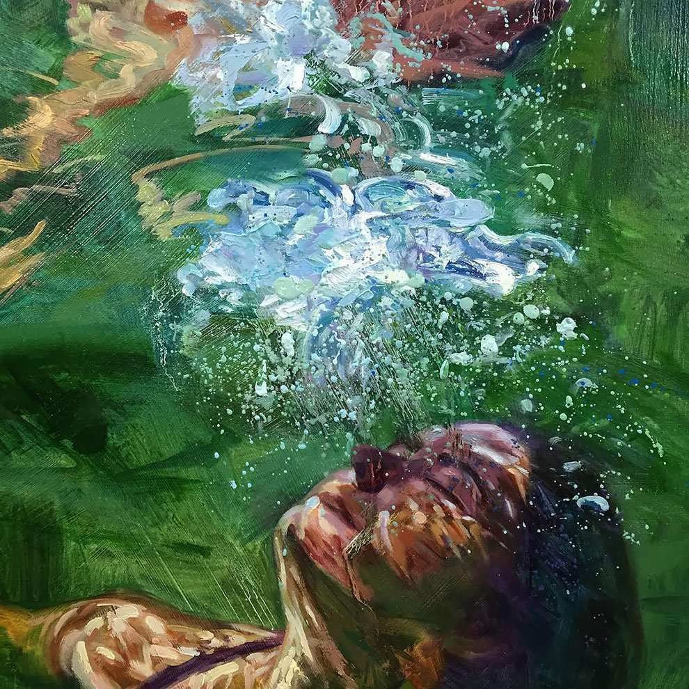 Фотография: Девушки в воде: летние картины калифорнийской художницы Изабель Эмрих №19 - BigPicture.ru