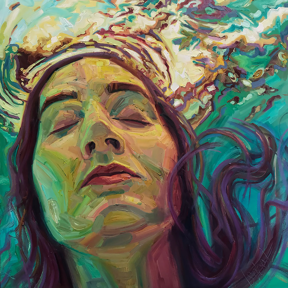 Фотография: Девушки в воде: летние картины калифорнийской художницы Изабель Эмрих №27 - BigPicture.ru