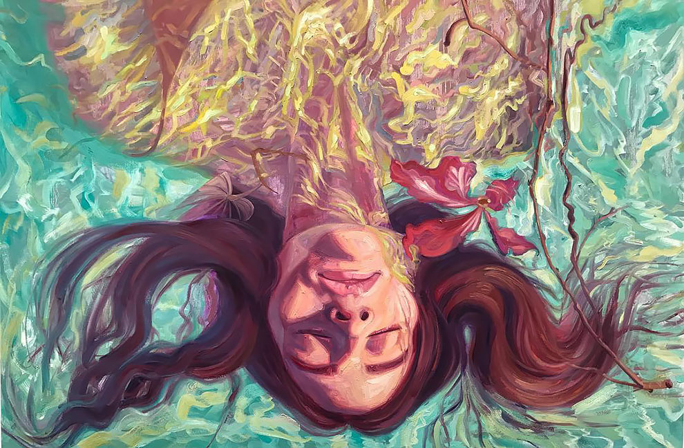 Фотография: Девушки в воде: летние картины калифорнийской художницы Изабель Эмрих №16 - BigPicture.ru