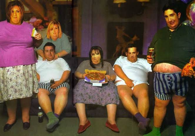 Фотография: Тесная дружба — тесные штаны: Американские ученые доказали, что обжорство — заразно №5 - BigPicture.ru